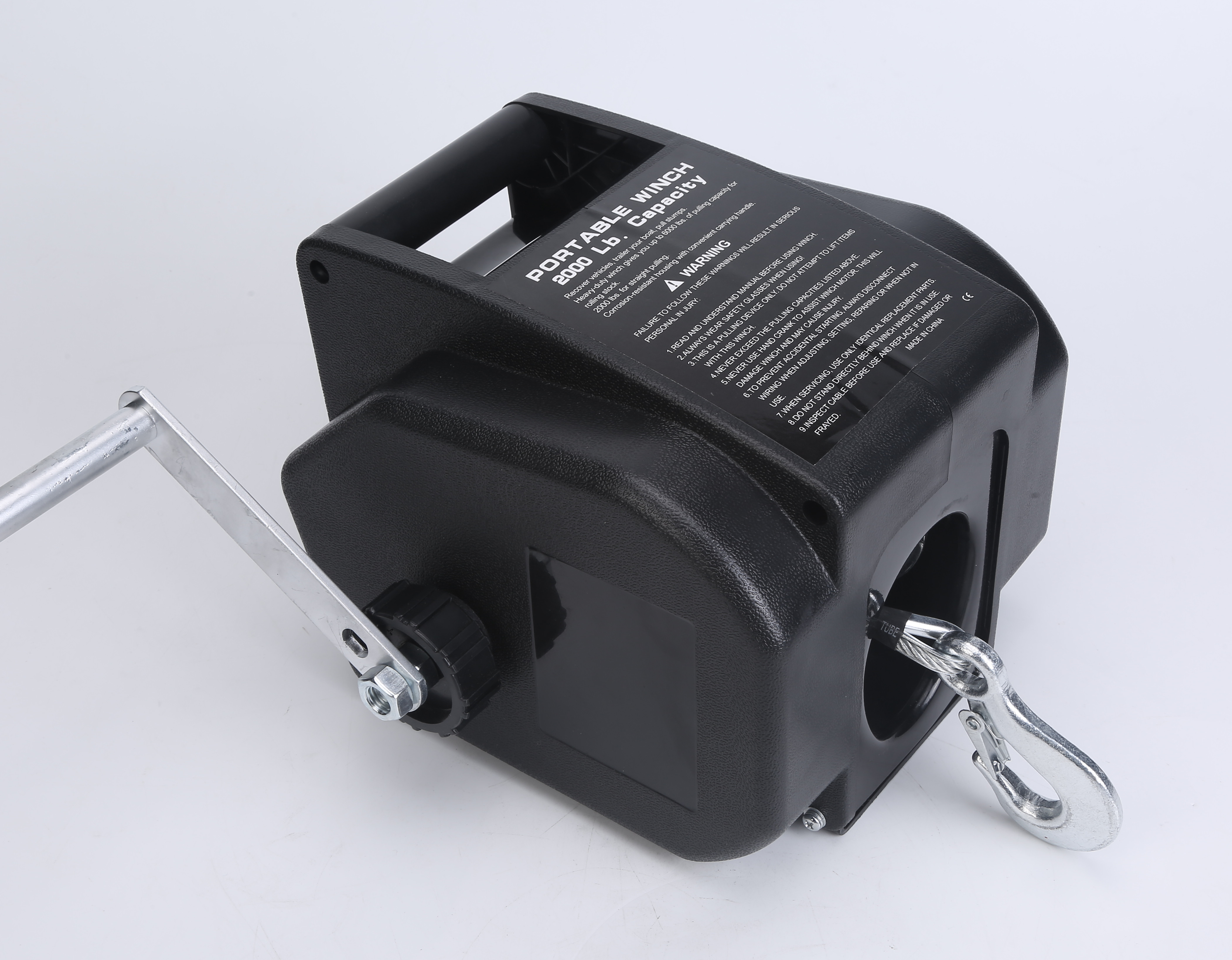  Reversible Portable 12v Electric Boat Winch Power-In Power-Out Manufactures