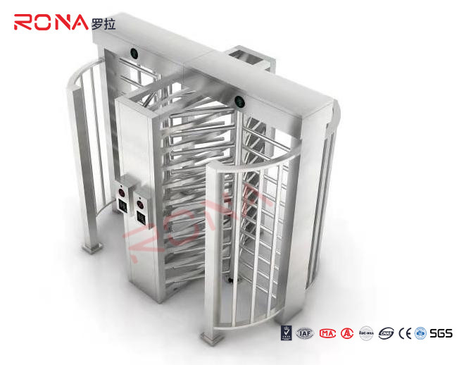  Automatic Pedestrian System High Security Turnstile Parking Facilities Rotating Gate Manufactures