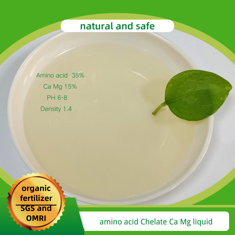  Transparent Liquid Amino Acid Fertilizer With Calcium Magnesium Chelating Manufactures