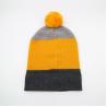 Buy cheap Lightweight 58CM Knit Beanie Hats For Winter Season In Black Grey Yellow from wholesalers