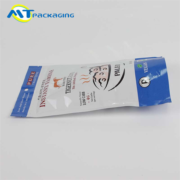 Heat Seal Stand Up Resealable Bags Strong Sealing For Snack / Candy / Nuts