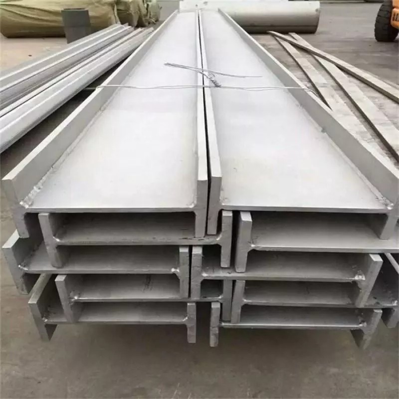 Quality 304 A36 Stainless Steel Beams Metal Hot Rolled H Beam For Building Materials for sale