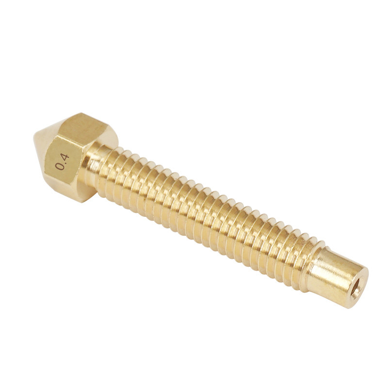  1.75mm/3mm 3D Printer Nozzle Brass Lengthen Nozzle 0.4mm Copper Long Manufactures