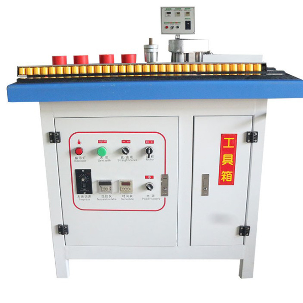China round corner china pvc edge banding tape making machine  small type on sale
