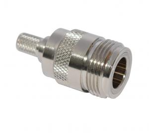  RF Connector, N Type Straight Crimp Female for LMR-240 Cable, 50 Ohm Manufactures