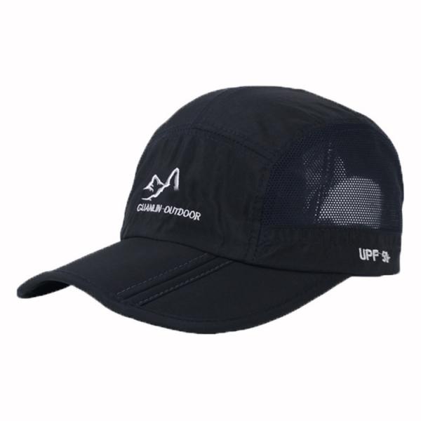 Custom foldable camper caps stylish curve brim sports hats For unisex