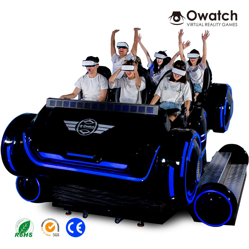  2019 HOT SALE!! High Quality Interactive Dynamic Platform Cinema Simulator 6 Seats 9D VR Family Simulator Manufactures