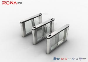  SUS 304 Access Control System High Speed Swing Turnstile Gate At Office Building Manufactures