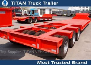 China 3 Lines 6 Axles Low Bed Trailer Hydraulic Dolly Tow Semi Trailer on sale