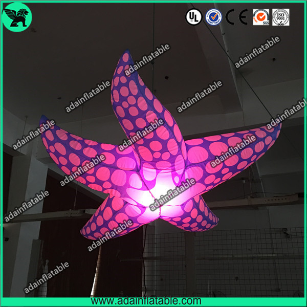  New Brand Event Decoration Lighting Blue Inflatable Starfish/Ocean Event Decoration Manufactures