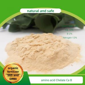  Amino Acid Chelate Calcium Boron Water Soluble Fertilizer For Agriculture Manufactures