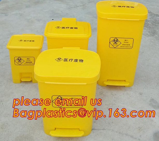China HDPE garbage bin with wheels and lid plastic trash bin, Kitchen accessories Double-bucket pull out garbage trash bin on sale