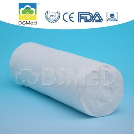  Odorless White First Aid Cotton Roll , 100% Cotton Gauze Bandage Roll Manufactures