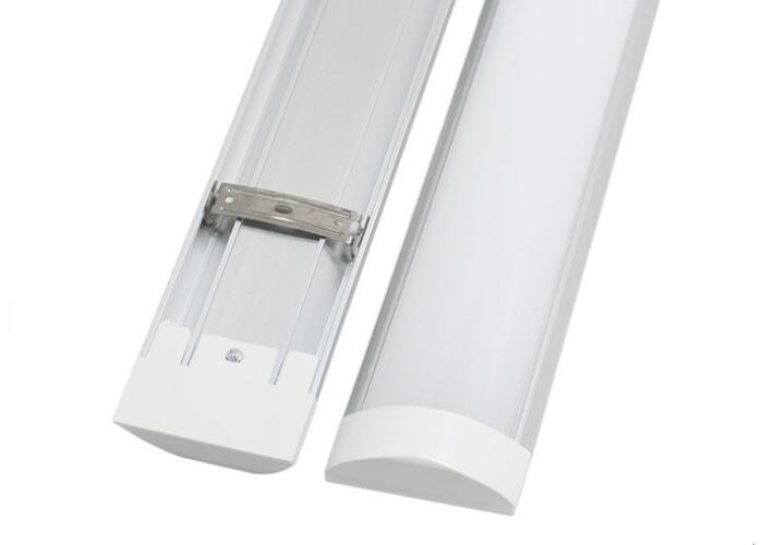  IP44 Purified 2ft 4ft LED Tube Batten Light 36w 48w AC 220V 110LM 6500K Milky led replacement tubes Manufactures