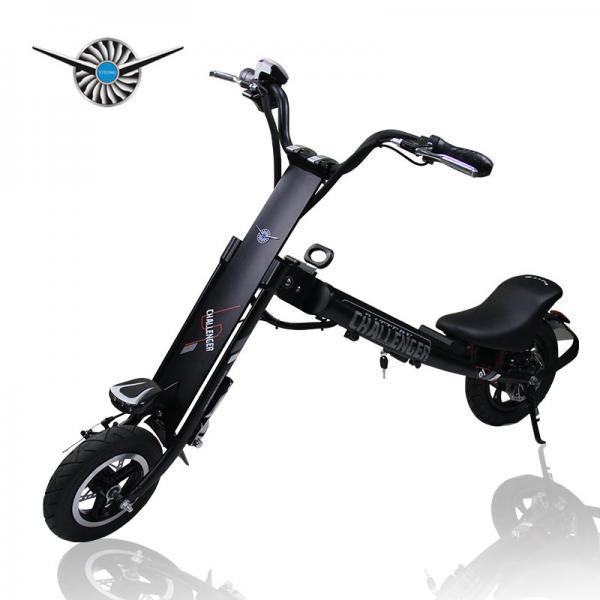 Quality Pink / Black Halley Folding Electric Scooter , Mini Electric Bicycle DC 36V for sale