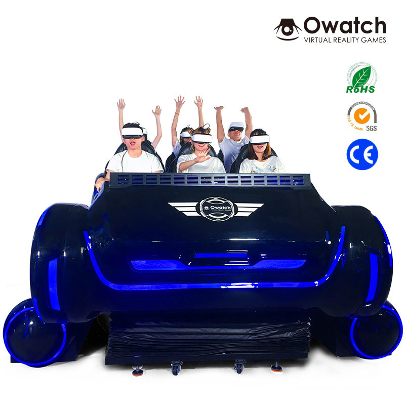  2019 HOT SALE!! High Quality Interactive Dynamic Platform Cinema Simulator 6 Seats 9D VR Family Simulator Manufactures