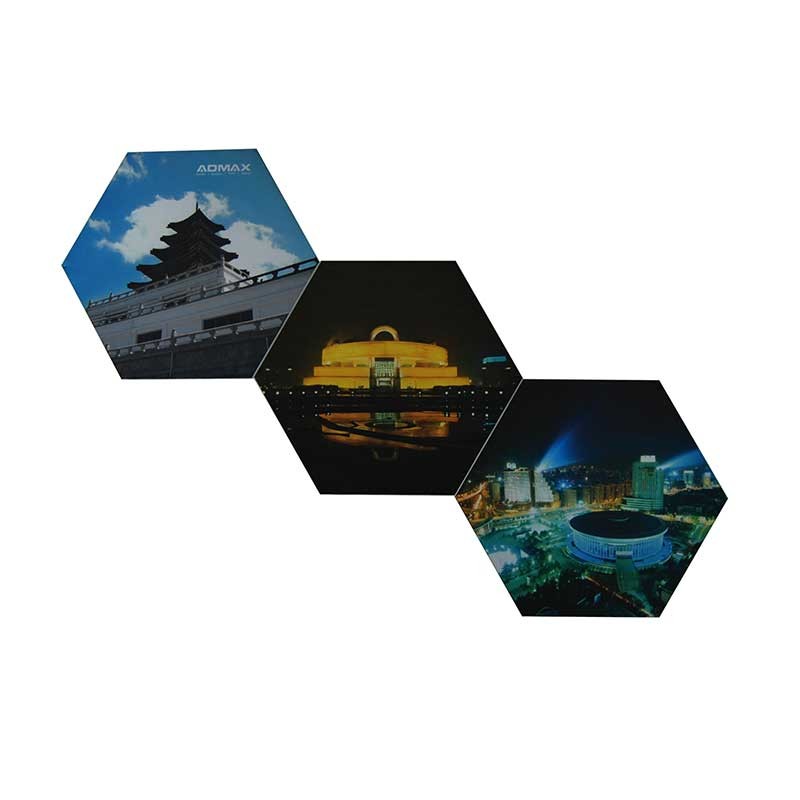  Hexagon Edge SEG Fabric Frames Advertising Display Single Sided Printing Manufactures