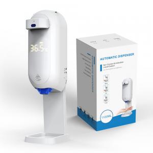 China Automatic Digital Thermometer Soap Dispenser with Temperature Measuring on sale