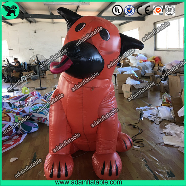  Orange Ugly Inflatable Dog,Inflatable Dog Mascot,Inflatable Dog Cartoon,Giant Dog Manufactures