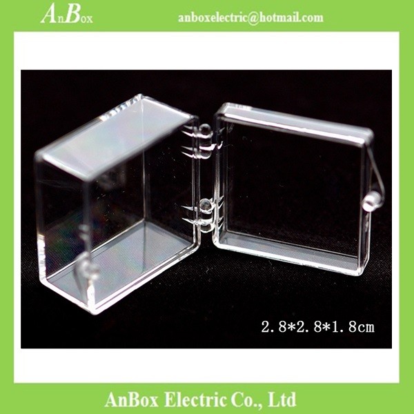  Display Gifts Jewelry 4x4 PC Clear Plastic Enclosure Box Manufactures