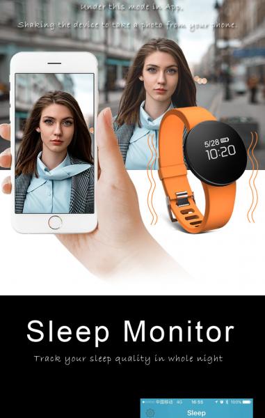 0.96" TFT Color Screen IP67 Intelligent Bluetooth Smartwatch