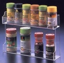  Fashion Shape Acrylic Spice Rack With customer's Logo Manufactures