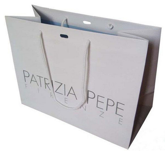 Buy cheap Custom made difference sizes Matt Lamination Paper Bags for Events and Shows from wholesalers