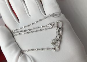  Black Lacquer Emeralds Onyx Diamonds 18K Gold Diamond Necklace White Gold Manufactures