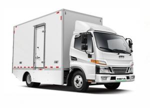 China 96.77kwh EVElectric Mini Trucks Refrigerated Box Truck 440km on sale