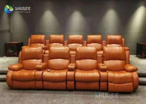  Digital Home Theater System Electric Recliner Sofa With Special Effects Manufactures
