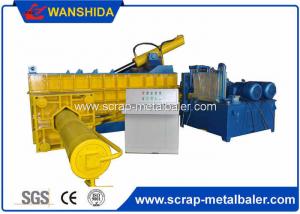 China Push Out Type Hydraulic Scrap Metal Baling Press Machine , Car Baler Car Recycling Machine on sale