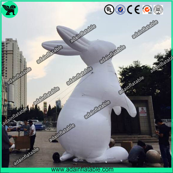  White Inflatable Rabbit,Inflatable Rabbit Cartoon,Event Inflatable Rabbit Manufactures