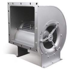  Three Phase 4 Pole 1160 rpm Double Inlet Centrifugal Fan With 225mm Galvanized Blade Manufactures