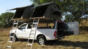  Anti UV 4x4 Camping Tents , Rooftop Pop Up Camper Tent With 2.3m Ladder Manufactures