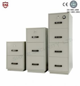 China Fire Resistant Filing Cabinet 4 Drawers , 2 Hour Fire Rating Cabinet on sale