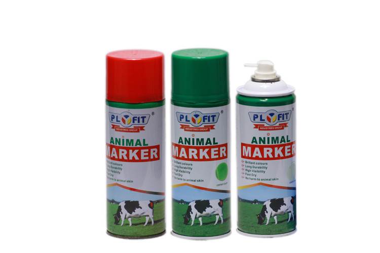  Liquid Coating Animal Marking Paint Spray Pig Cattle Sheep Tag Marking 500ml Dry Fast Manufactures