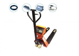 China 2 Tons Warehouse Weigh Scale Pallet Truck With RS232 Interface on sale