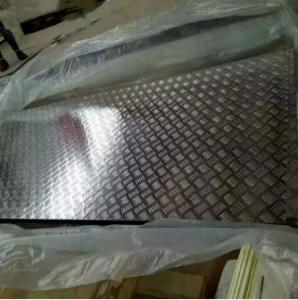 China 3003 H14 Aluminum Diamond Plate Embossed Sheet 1050 H16 1070 on sale