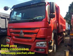 China No Oil Leak Second Hand Dumper Truck , Sinotruk Dump Truck Hydraulic Systems on sale