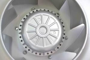  1359rpm Backward Curved Centrifugal Fans Driven By External Rotor Motor Manufactures