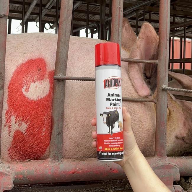  Aeropak Long Lasting Livestock Marking Paint Marker Paint For Cattle And Pigs Manufactures