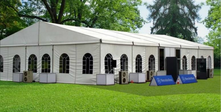 China White Outdoor Event Tent Anti Water UV Resistance Heavy Duty Marquee ECO on sale