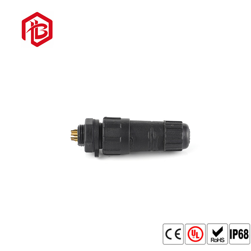  Assembly Nylon 5 Pin Waterproof Panel Mount Connector Manufactures