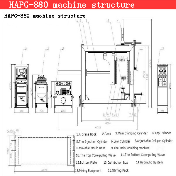  Epoxy Resin Automatic Pressure Gel Hydraulic APG Clamping Machine (toroidal winding machine) Manufactures