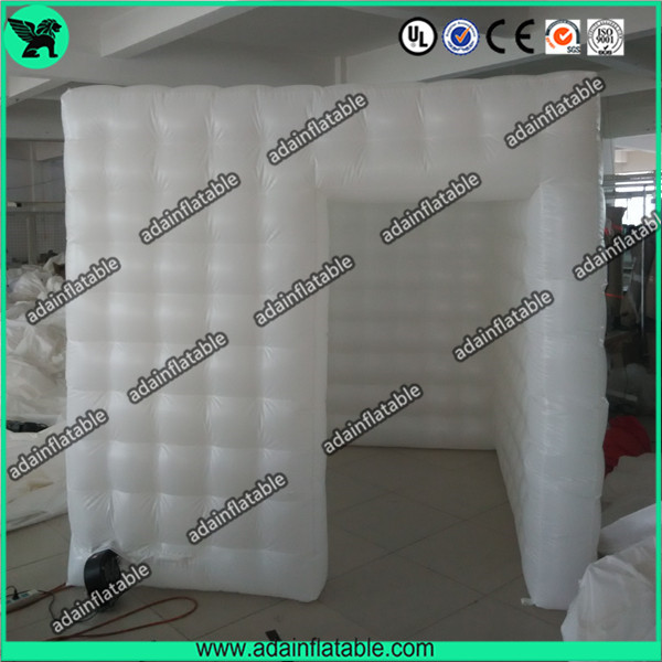  White Portable Inflatable Event Tents / Durable Inflatable Photo Booth Tent Printing Manufactures