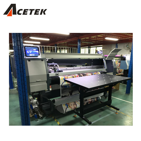  Acetek Hybrid Flatbed Printers 1.8m Width CE ISO9001 Certificated Manufactures