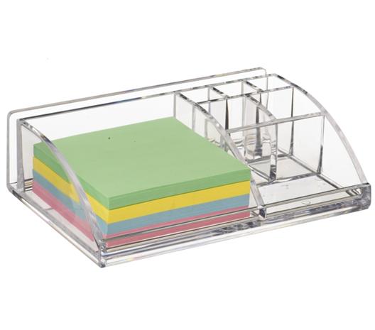  wrapped in PE bag Acrylic Memo Holder With Excellent Service Manufactures