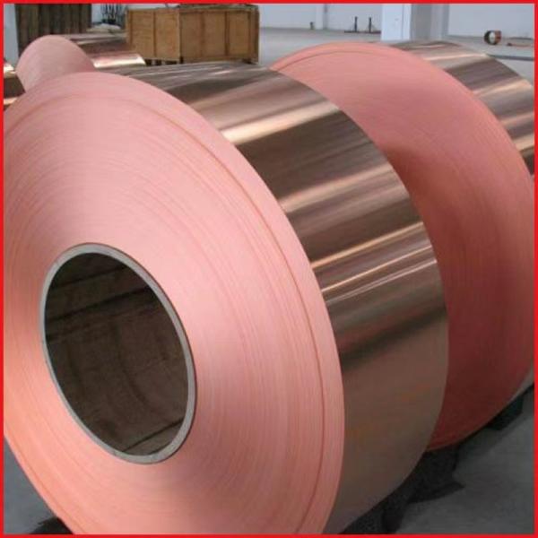 Quality H62 H65 0.5mm Copper Metal Roll Red 1.2mm Semi Hard Brass Foil Tape for sale