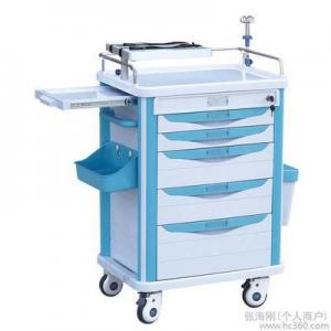  Hospital Stainless Steel Luxury Anesthesia Trolley Emergency Trolley/ First aid, anesthesia, daily care Manufactures
