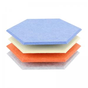  Polyester Fiber 1220x2440mm Fireproof Acoustic Panels For Wall Manufactures
